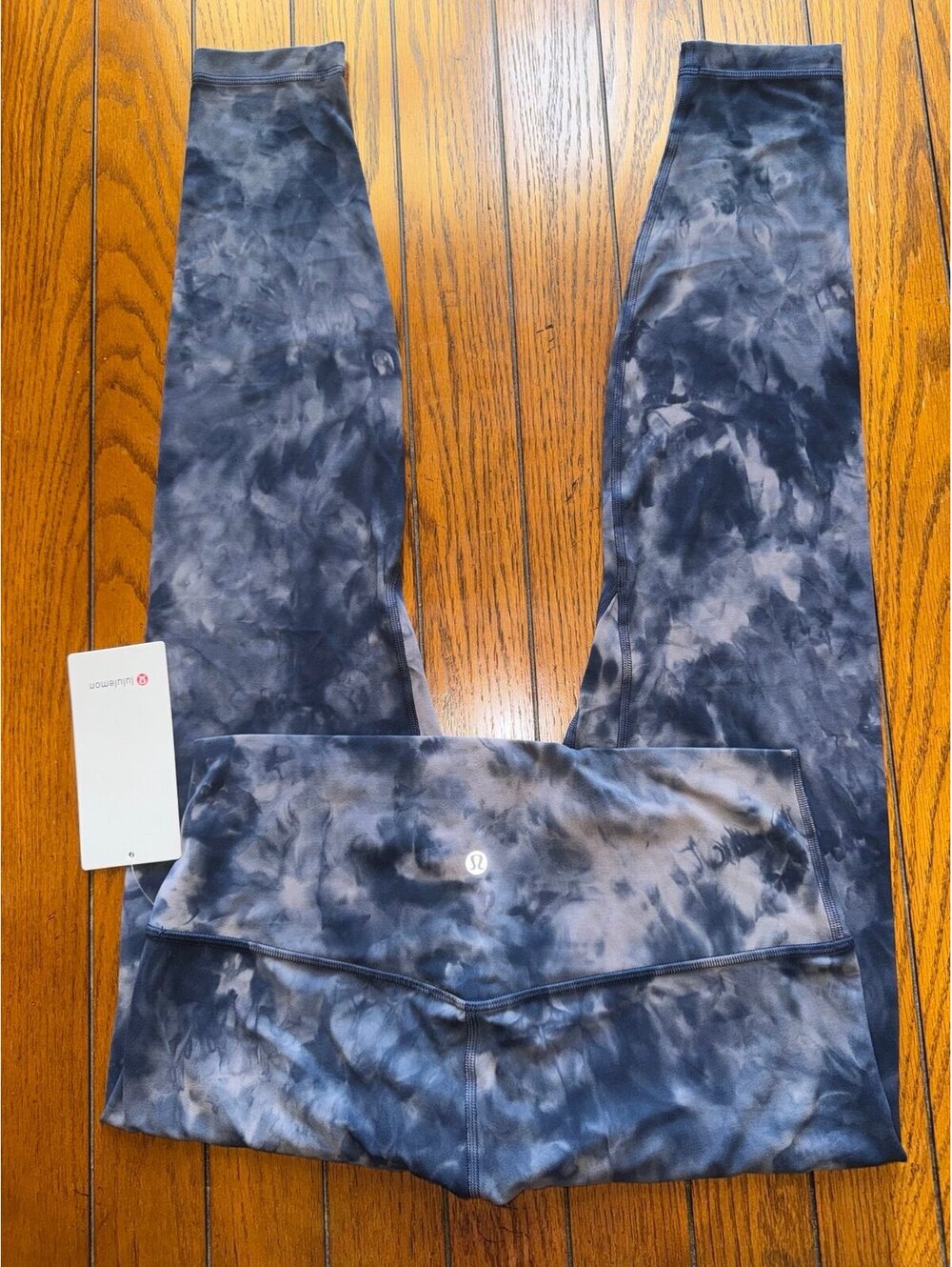 Lululemon Align High Rise 28” Diamond Dye Lunar Rock True Navy Size 12 NWT